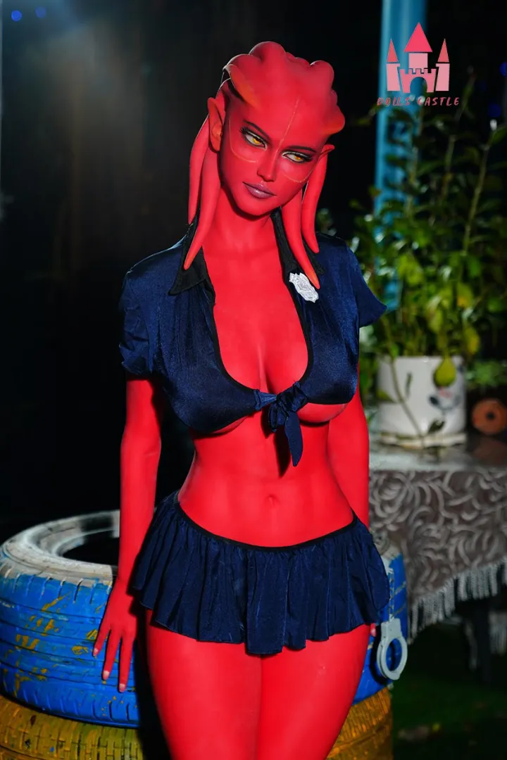 Grace 160cm Red Alien Fantasy TPE Sex Doll(EU Stock)
